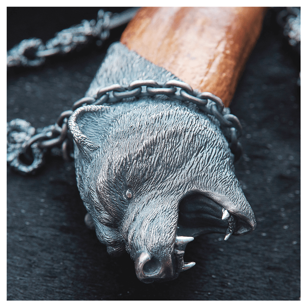 Амулет серебряный «Великий Кам»