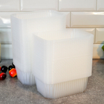 Контейнер 1000мл для заморозки БЕЗ КРЫШКИ 186*132*63мм (100шт) (крышка 456552)