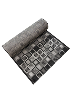 Дорожка с плоским ворсом  Side H4572 Silver/Smoke