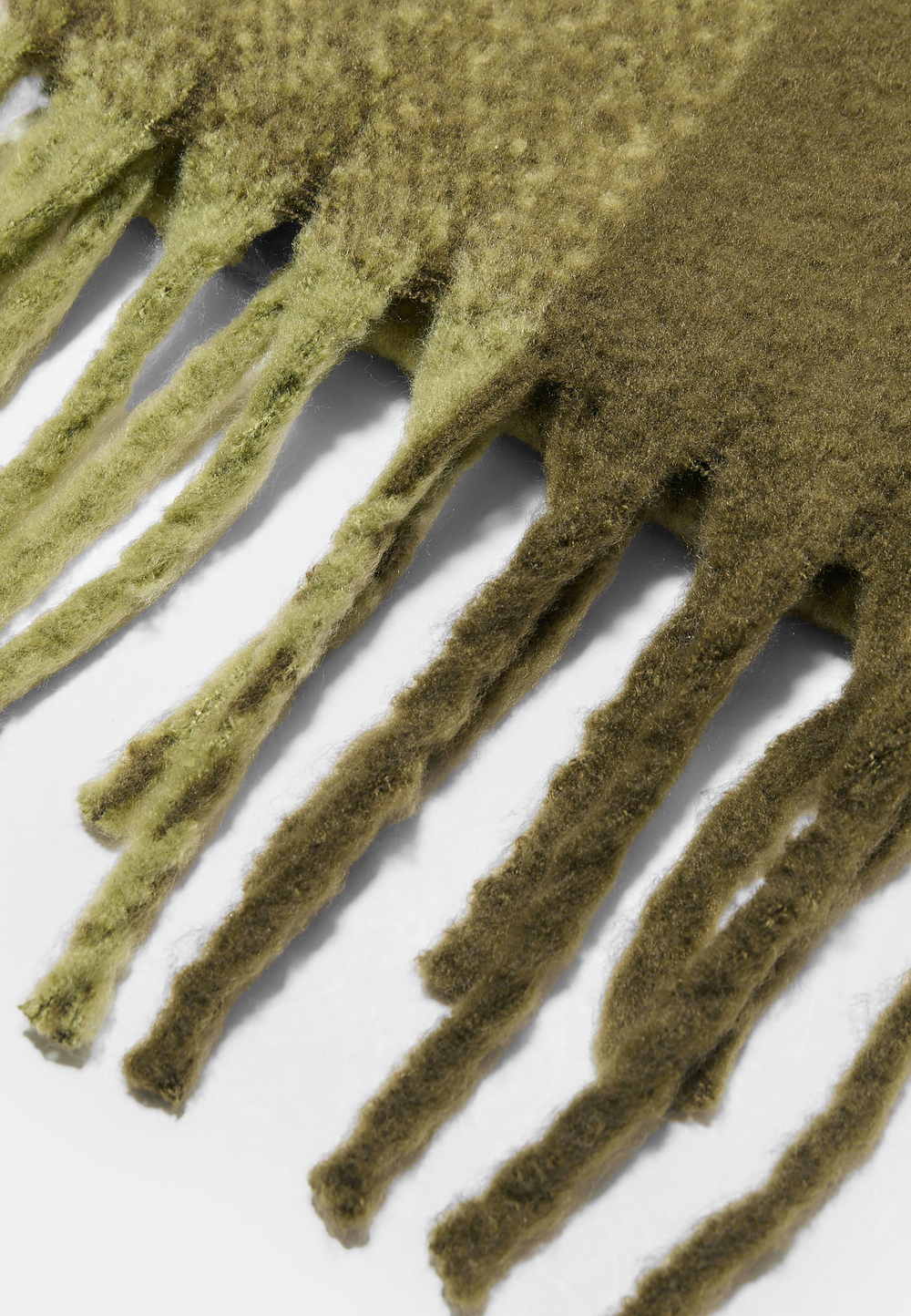 STRADIVARIUS Клетчатый шарф, хаки