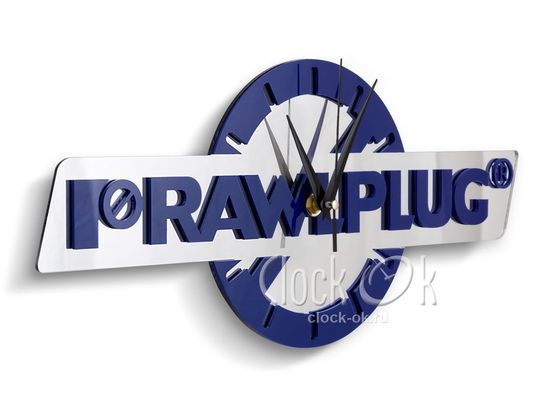 Настенные часы для компании "Rawlplug"