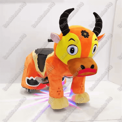 Парковый аттракцион "Электромобиль Бычок"