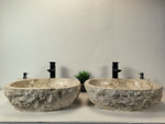 Раковина из мрамора ПАРА! Erozy Cream EM-62780 50*40*16 122