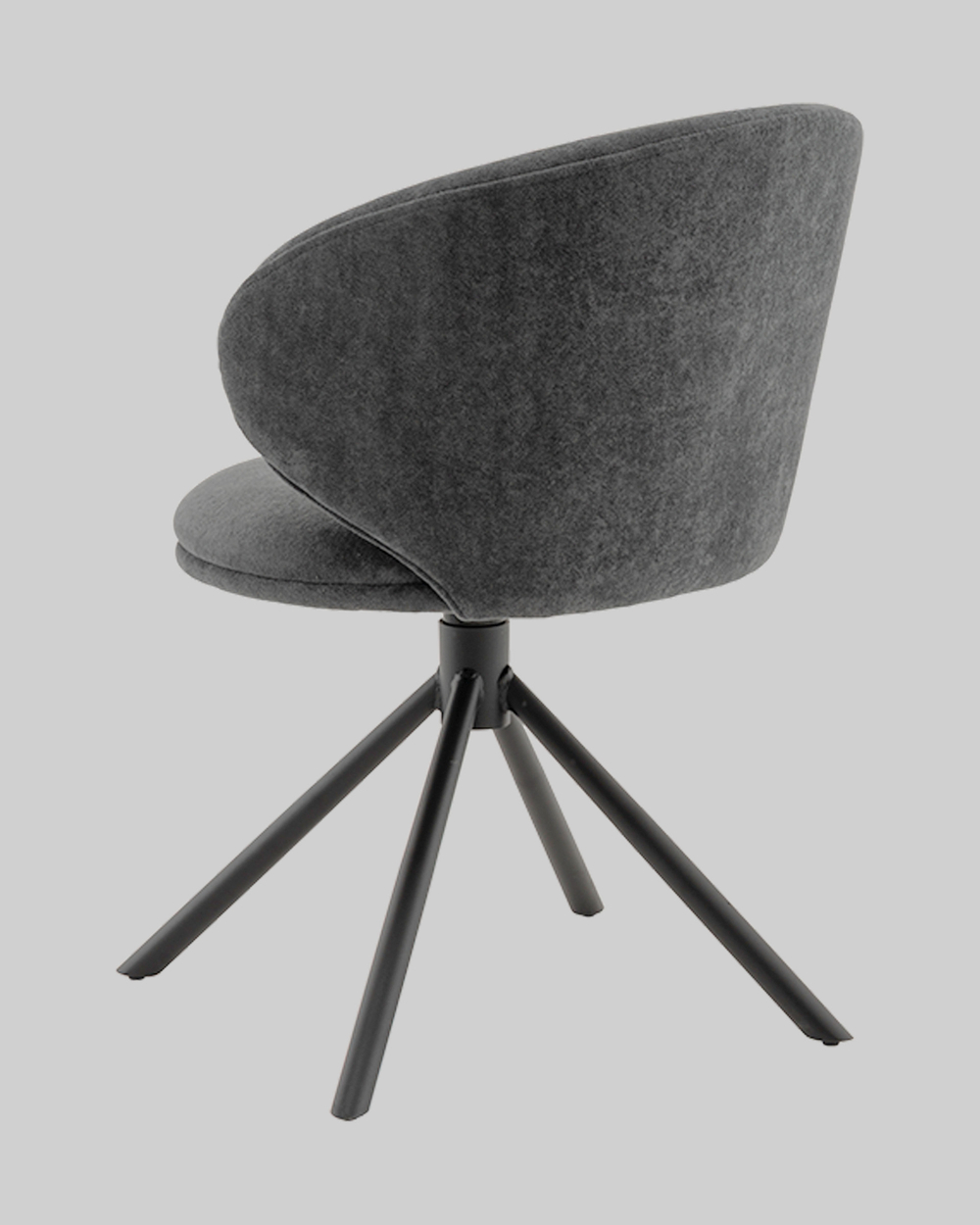 Стул Труфальд велюр темно-серый