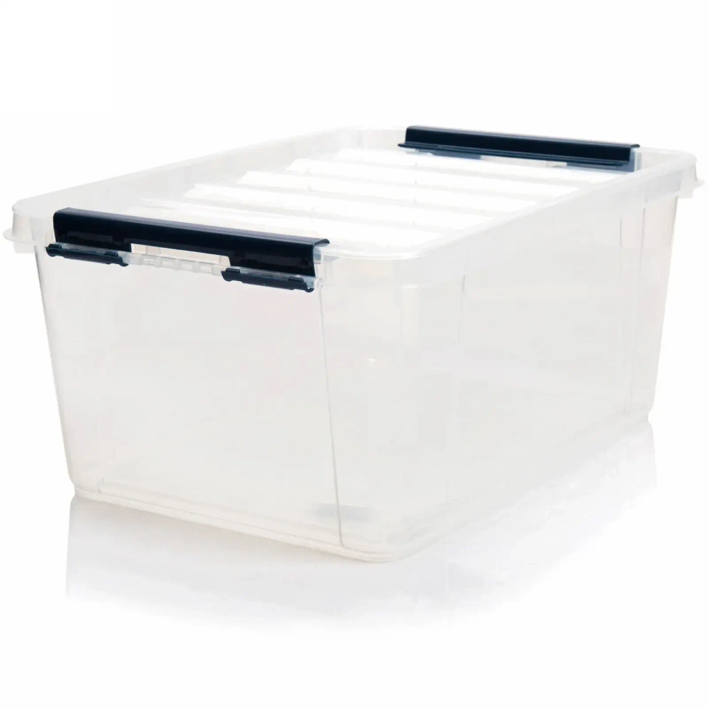 Контейнер универсальный с крышкой для хранения «ПРОФИ», прозрачный, 41*29,5*18,3см, 15л