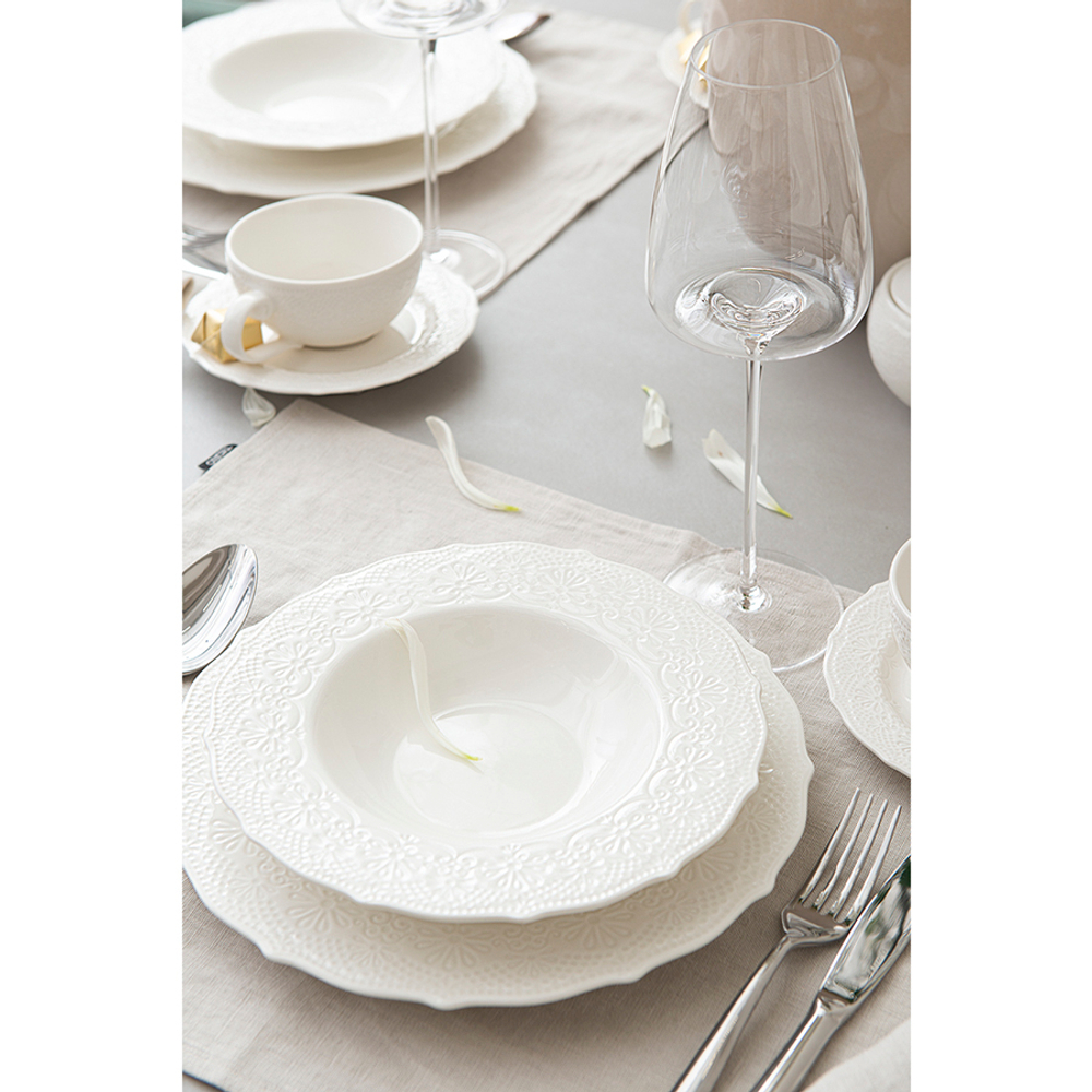 Набор суповых тарелок tracery, D22 см, 2 шт.