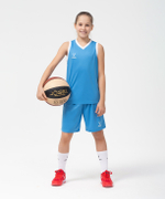 Шорты баскетбольные Camp Basic, бирюзовый, детский