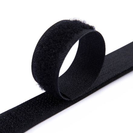 Липучка "Gamma" 16 мм цв.черный