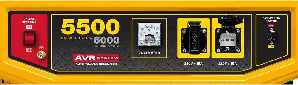 Генератор бензиновый Steher GS-6500