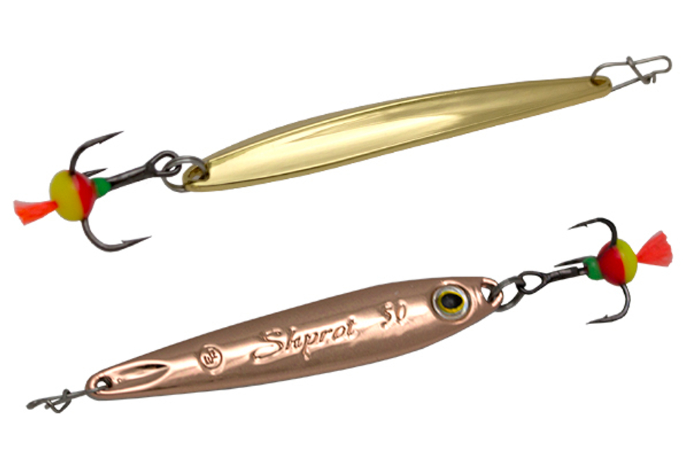 Блесна вертикальная ECOPRO Shprot 60мм 7,5г,G/C