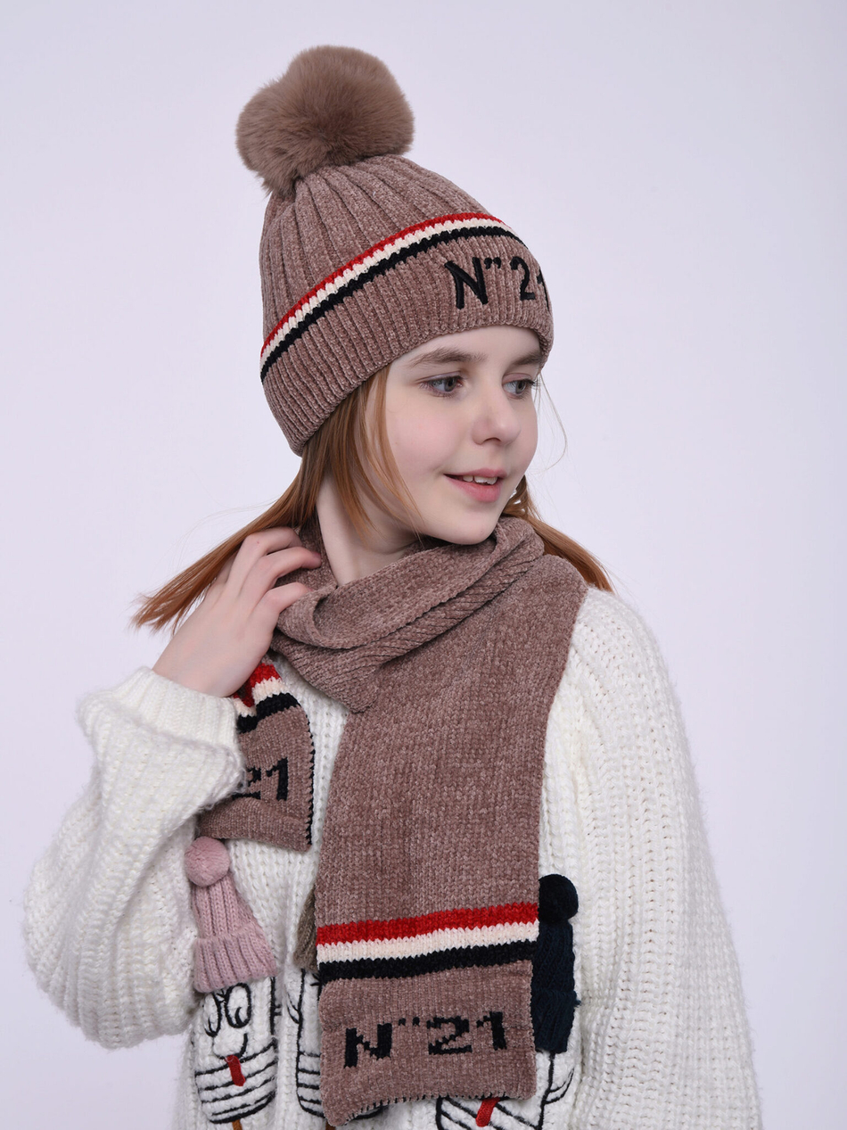 Комплект детский (Шапка+Шарф)