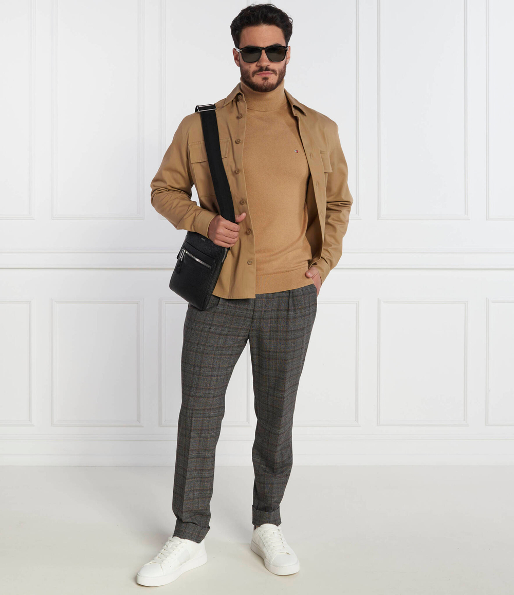 Гольф Tommy Hilfiger - светло-коричневый(MW0MW28048)
