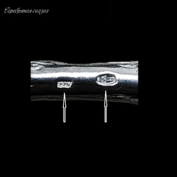 Ложка столовая серебряная с Медведями