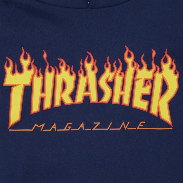 Худи Thrasher Flame Hood (navy) артикул:9uEDTFKVhwC6ieMNylnaN2 - купить в магазине Дайс