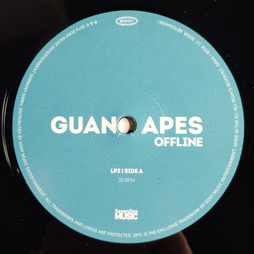 Винтажная виниловая пластинка LP Guano Apes Offline (EU 2014)
