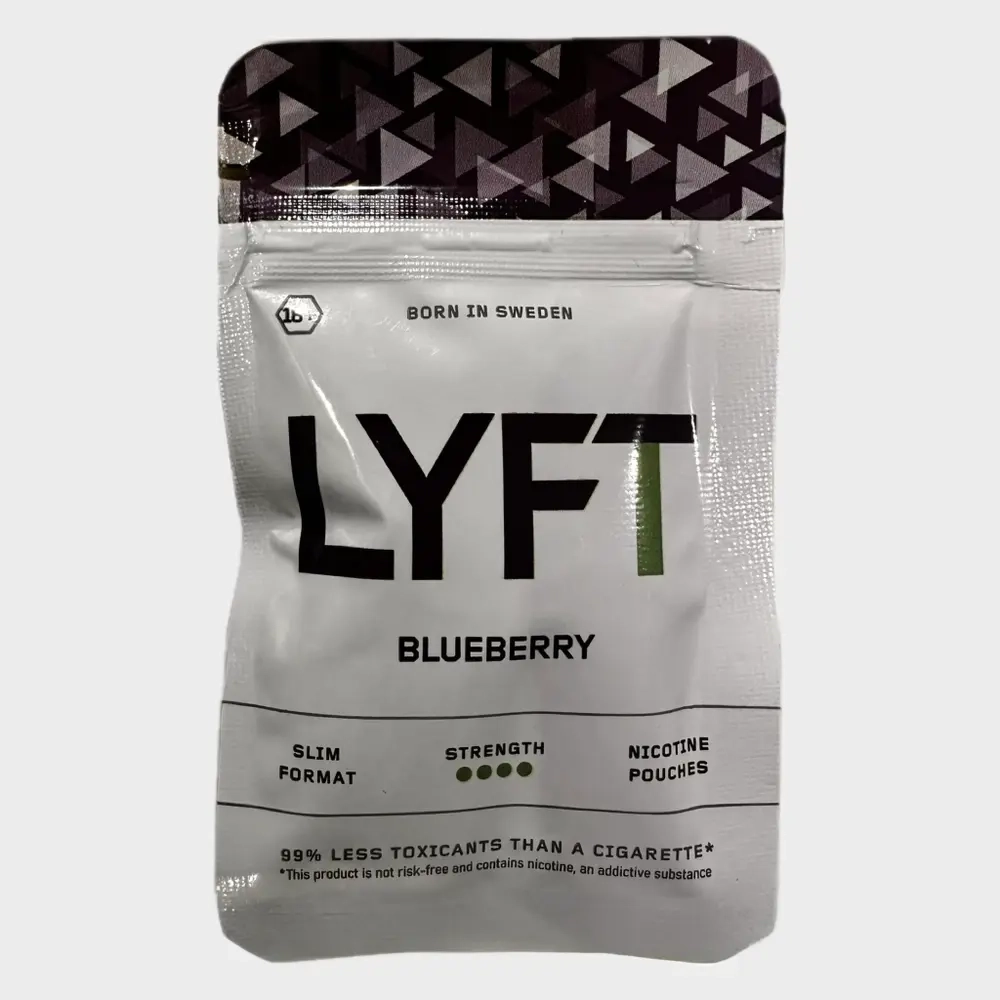 LYFT BLUEBERRY НИКОТИНОВЫЕ ПЛАСТИНКИ (10 МГ) - ЧЕРНИКА