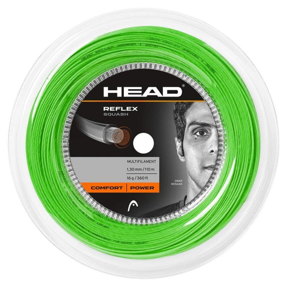 Струнгы для сквоша Head Reflex (110 m) - green