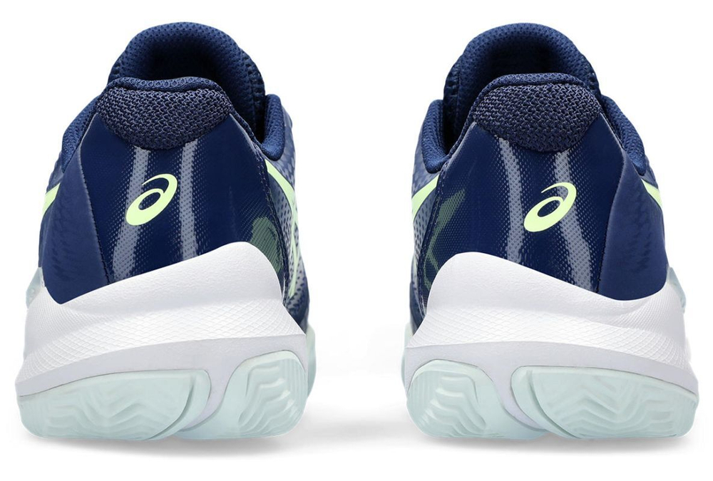 Женские теннисные кроссовки Asics Gel-Challenger 14 Clay - blueexpanse/illuminate yellow