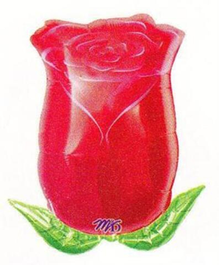 А ФИГУРА/S50 Роза бутон красный