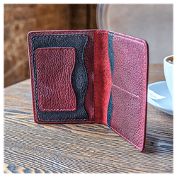 Кожаная обложка на паспорт «Шаманка» (фигура)