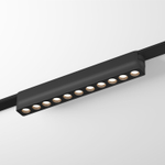 DK5305-BK Светильник для трека Air, серия Grill 3000 со светодиодом, L230*W26*H36мм, 48V DC, 12W, RA?90, 36°, 3000K, IP20, черный, алюминий