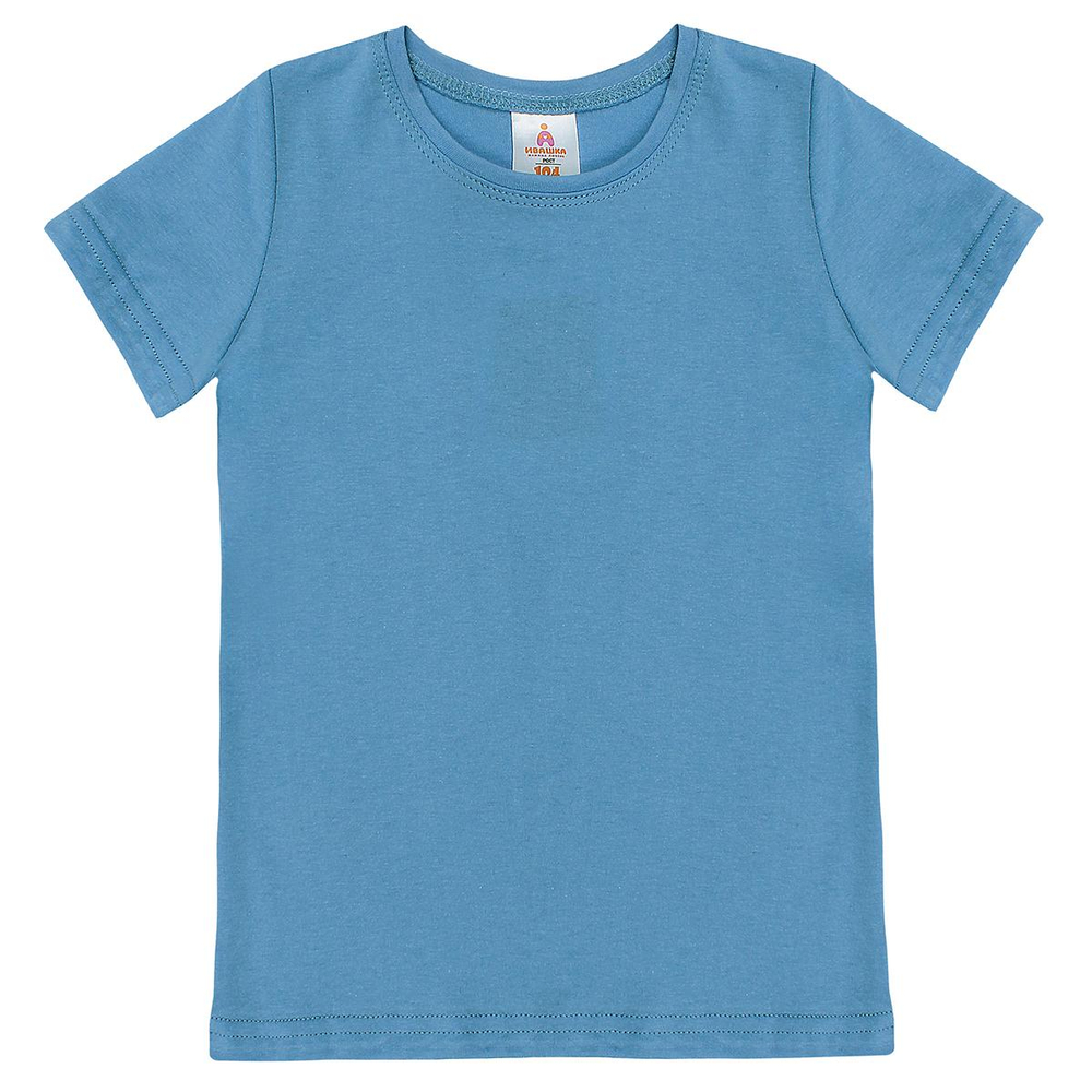 Футболка д/мальчика Ф-178/1 р.110 "Френки-1" тёмно-голубой (Ивашка), 1 шт.