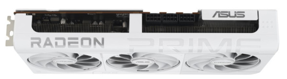 Видеокарта ASUS Radeon RX 9070 XT PRIME OC WHITE (PRIME-RX9070XT-O16G-WHITE)