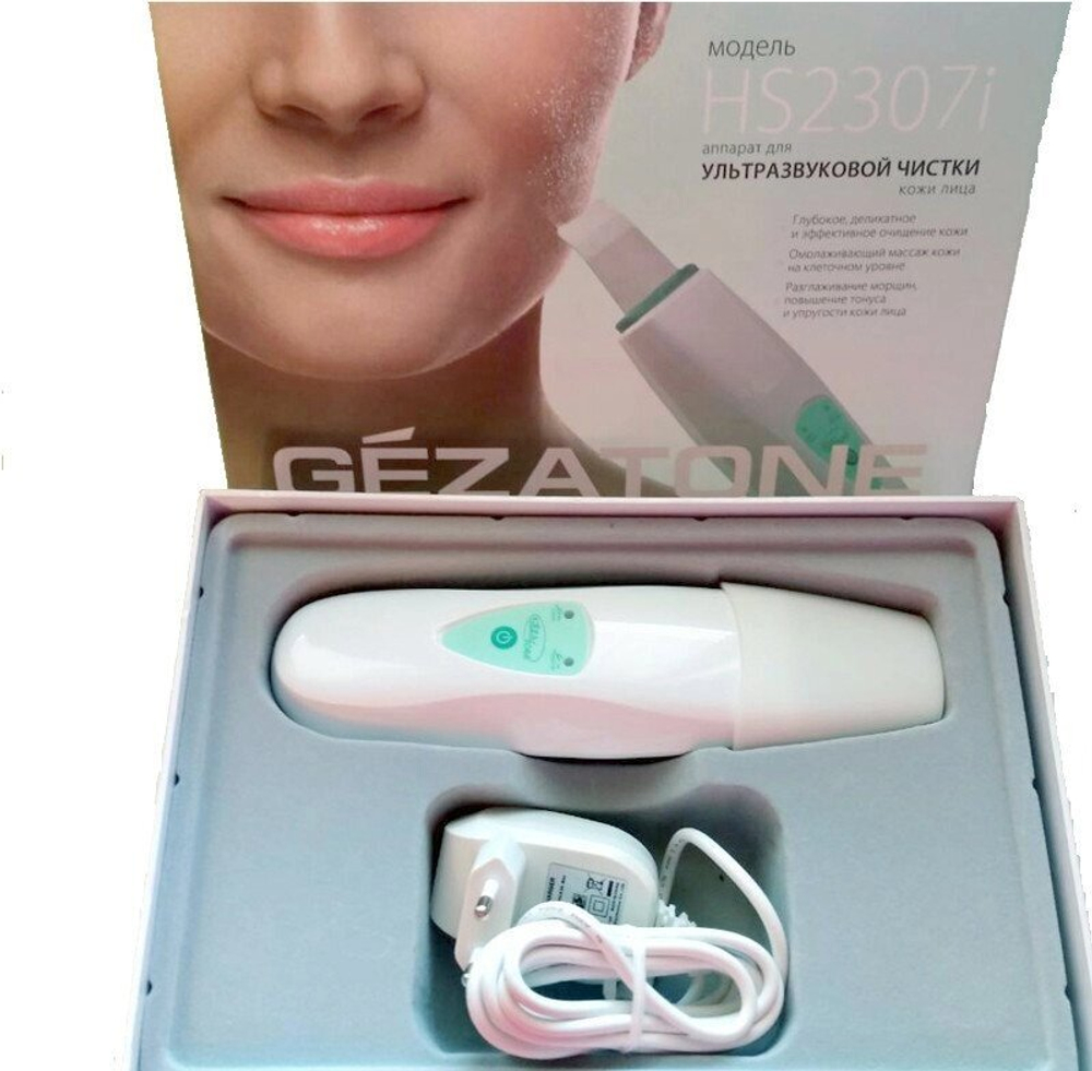 HS2307i Bio Sonic скрабер  Оборудование для ультразвуковой терапии Gezatone  Gezatone