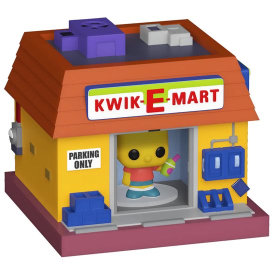 Фигурка Funko Bitty POP! Towns Simpsons Bart Simpson and Kwik-E-Mart 83684 / Фигурка Фанко Битти ПОП! по мотивам мультсериала "Симпсоны", Барт Симпсон