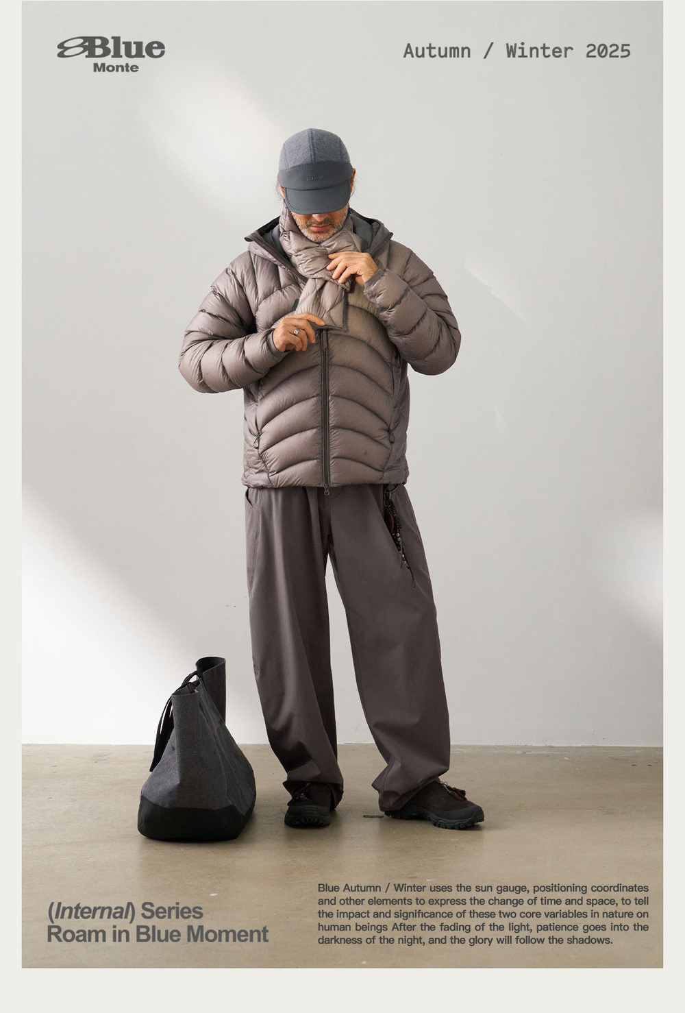 Пуховик Nothomme Blue 750 Fill Power Lightweight Packable Hooded Down Jacket for Men