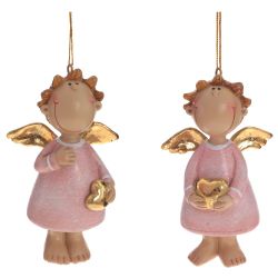 GAEM Изделие декоративное подвесное "Ангел", L6 W4 H10 см, 2в.