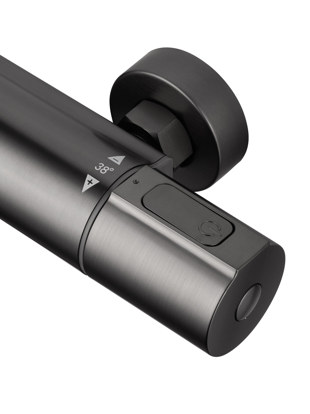 Смеситель для душа с термостатом WONZON & WOGHAND INN 2, Темный графит (WW-A2006-A-BGG)