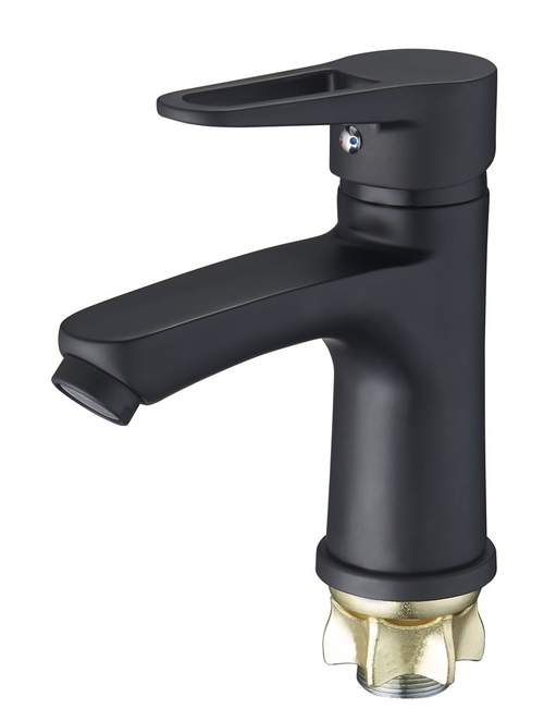 Смеситель ZEGOR для умывальника, на гайке кар.35мм PUD1-A045-YB