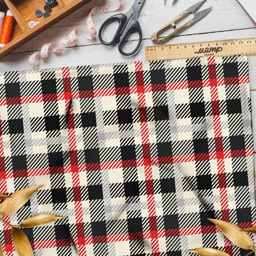 Ткань мембрана шотландка