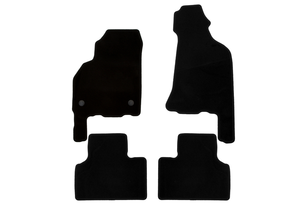 Коврики в салон для LADA Priora 2007-2013, 2013-2018, универсал, 4 шт. (текстиль) KLEVER01522901200K