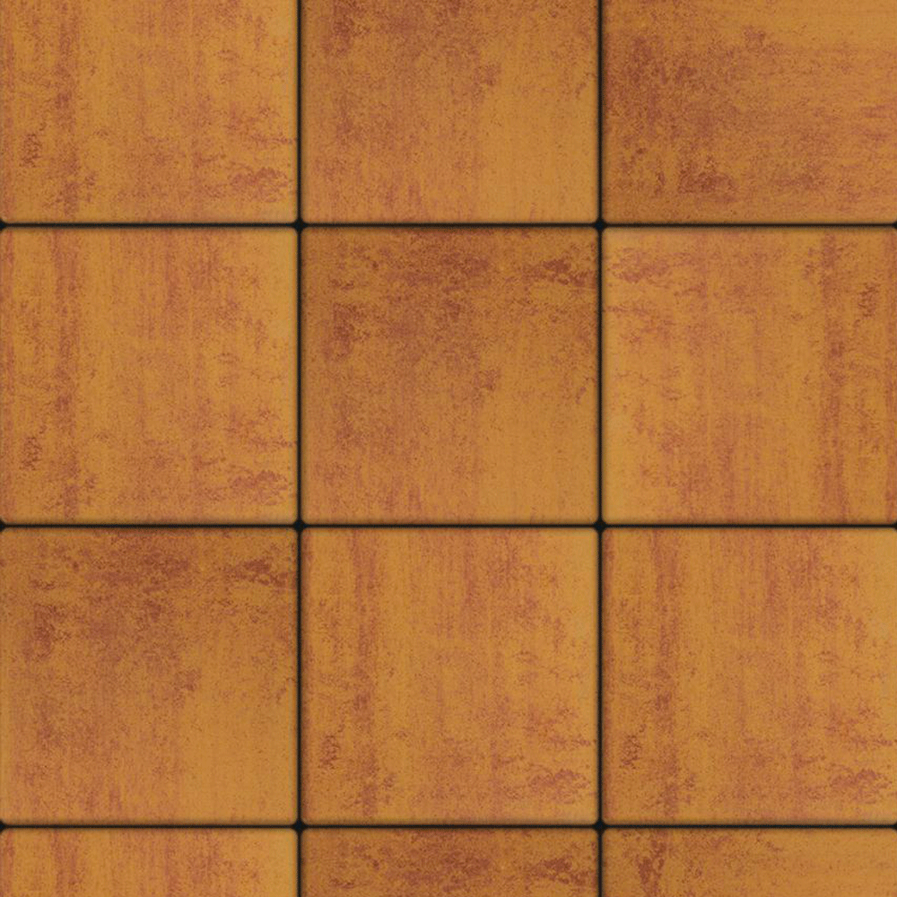 Тротуарная плитка КВАДРАТ 300х300 мм - Листопад гладкий Каир