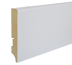 Плинтус МДФ Smartprofile Paint 100А белый под окраску 16x100х2400 мм