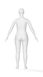 3D аватар манекена Моника