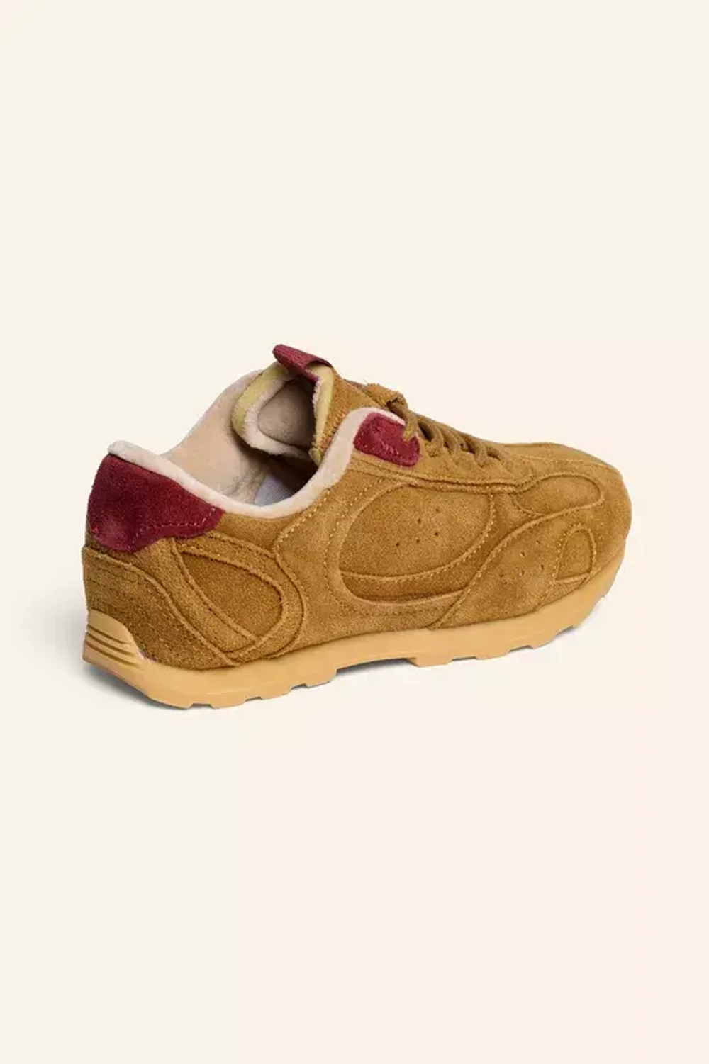 ZARA КОЖАНЫЕ КРОССОВКИ - LIMITED EDITION, КОРИЧНЕВЫЙ