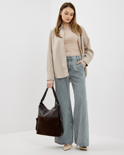 Сумка-рюкзак 578 15 коричневый