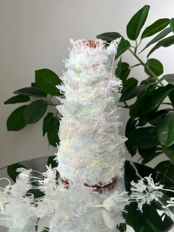 Пряжа Единорог UNICORN мультиколор с шишибриками 50 g