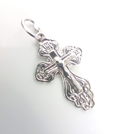 Крестик Эстерелла, серебро 925 пробы, славянский оберег/Ф