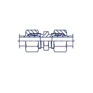 Соединение P DS12 20х1.5 (в сборе, нерж.)