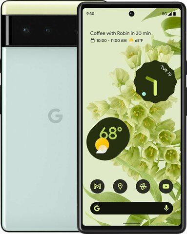 Смартфон Google Pixel 6 128GB Sorta Seafoam (green), Морская пена (JP)