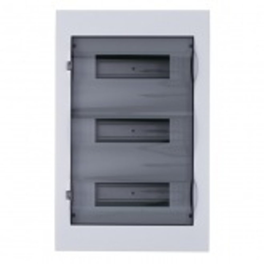 Щит навесной City9 Box 36 (3x12) модулей с прозрачной дверью с клеммниками N+PE (Easy9) SE (электрический шкаф) EZ9E312S2SRU