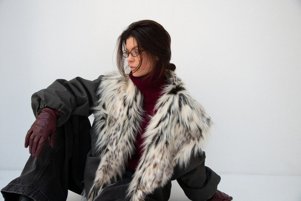 Куртка с эко-мехом FINN