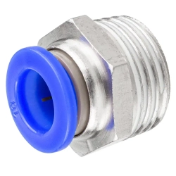 Фитинг для пластиковых трубок 10мм с наружной резьбой 1/2'' RockForce##Rock FORCE RF-SPC10-04