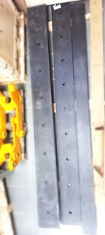 Нож двусторонний (2450х20х210мм) G65 9 отверстий | 990/69901 | Россия