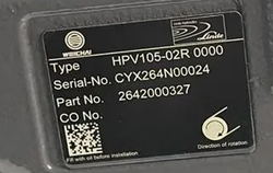 Гидравлический насос  Linde HPR105-02 + HPR105-02
