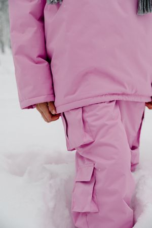 Штаны на утеплителе | Розовый